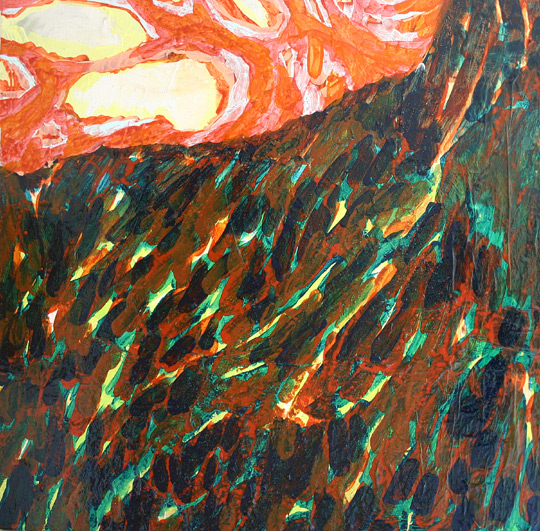 gran canaria v (1992-2006 ~ 100 x 100 cm ~ acryl op doek)
