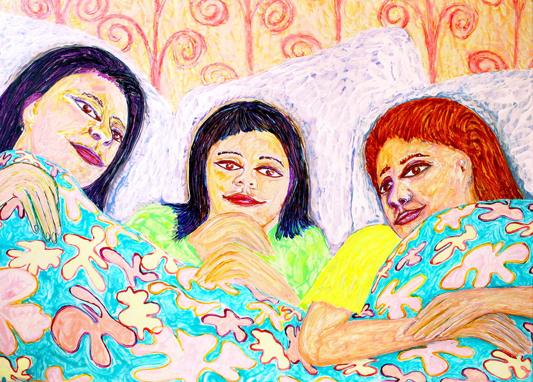 in the family bed (franka waaldijk, 2012)