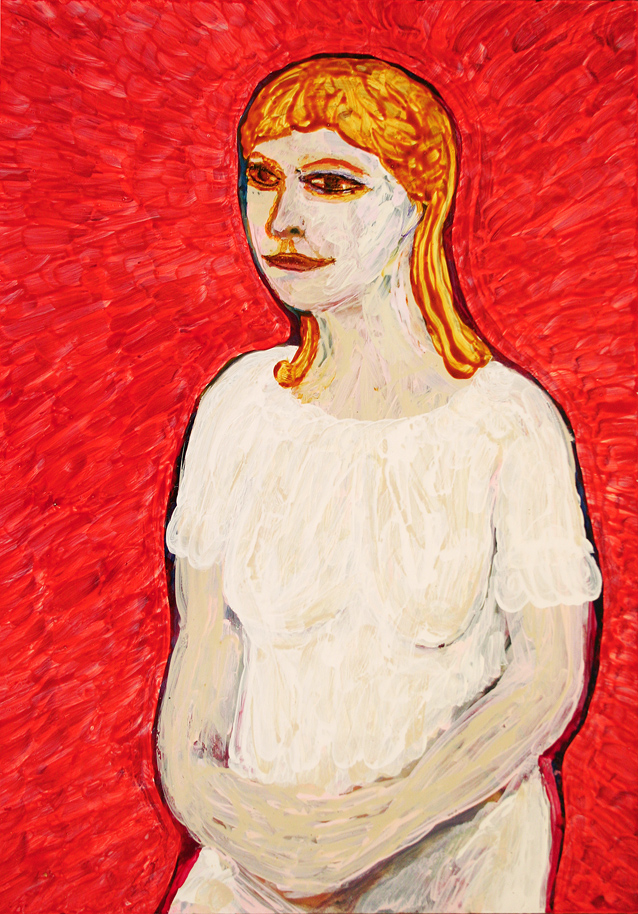 notre dame des anges (2012, 65 x 95 cm, acryl op board)