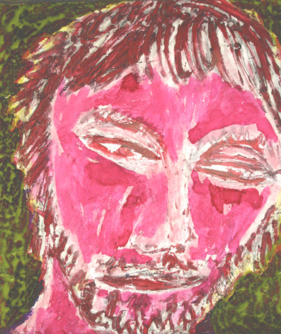 seigneur notre retraite, 2005 (gemengde techniek op karton)