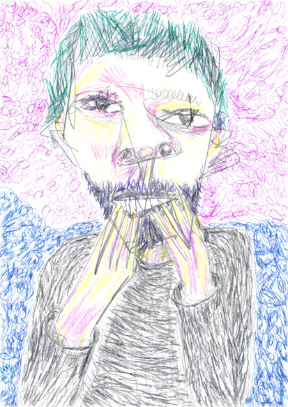 selfportrait as friendly neurotic, 2007